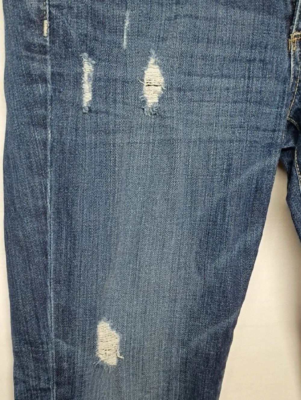 PAIGE Skyline Ankle Peg Jeans with Distressed Details